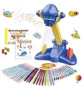 Hoarosall Drawing Projector for Kids, Art and Craft Kit, Toys for Boys Aged 3+, Drawing Supplies,...