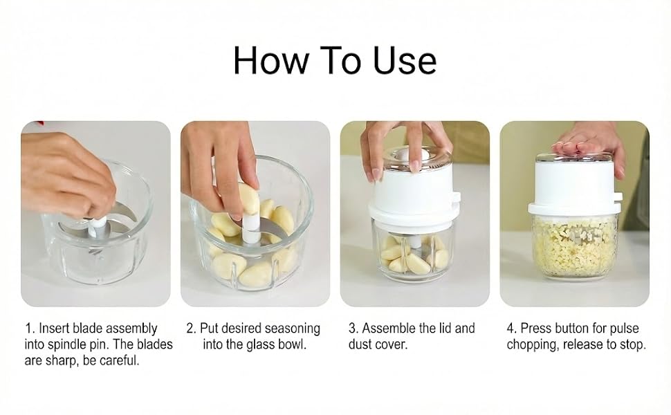 Electric Garlic Chopper A+6
