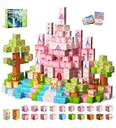 Magnetic Blocks, 48PCS Magnetic Building Cube Set for Kids Ages 4-8, Constructions STEM Montessor...