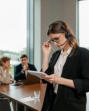 business headset with mic for work