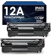 12A Toner Cartridge Replacement for HP 12A Q2612A Work with HP Laserjet 1020 1022 1012 1010 1015 ...