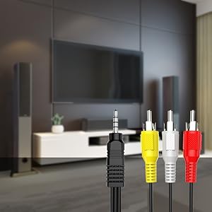 3.5mm to RCA Camcorder