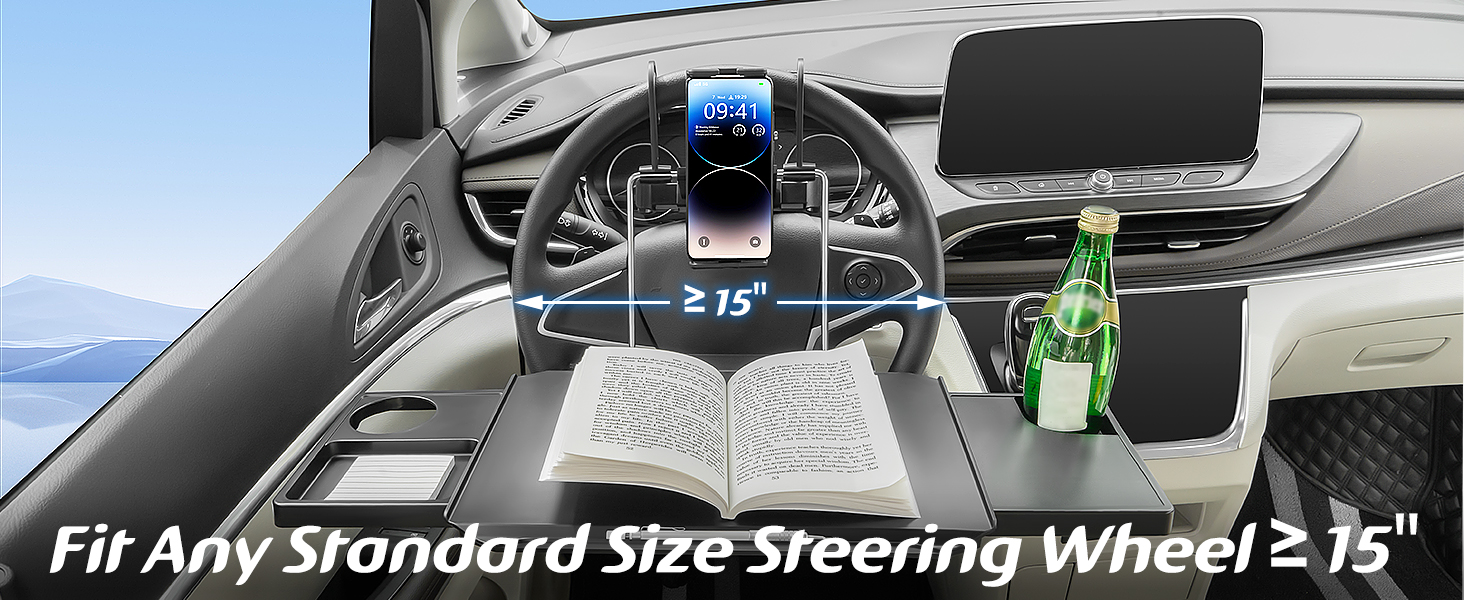 Car Steering Wheel Tray
