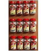 Bellemain Spice Gripper Clip Strips for Plastic Jars - Set of 3, Holds 12 Jars