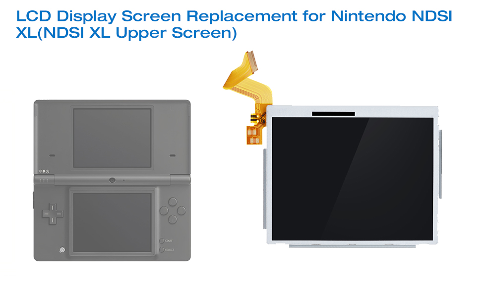 LCD Screen Display for Nintendo NDSI XL