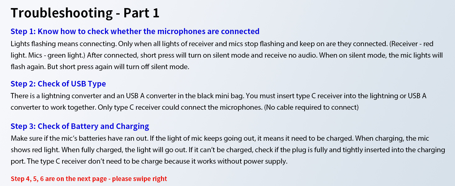 Troubleshooting about pink mini microphone for iphone Android Phone Tablet ipad PC