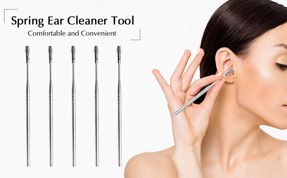 spring ear cleaner tool 