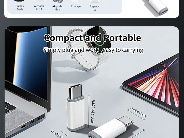 Light-ning to USB C Adapter