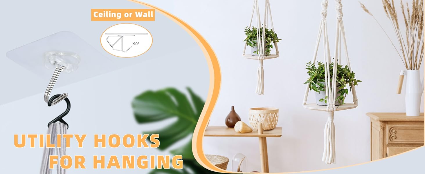 adhesive hooks for hanging