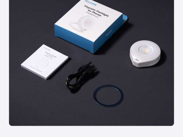 magnetic selfie light for iPhone