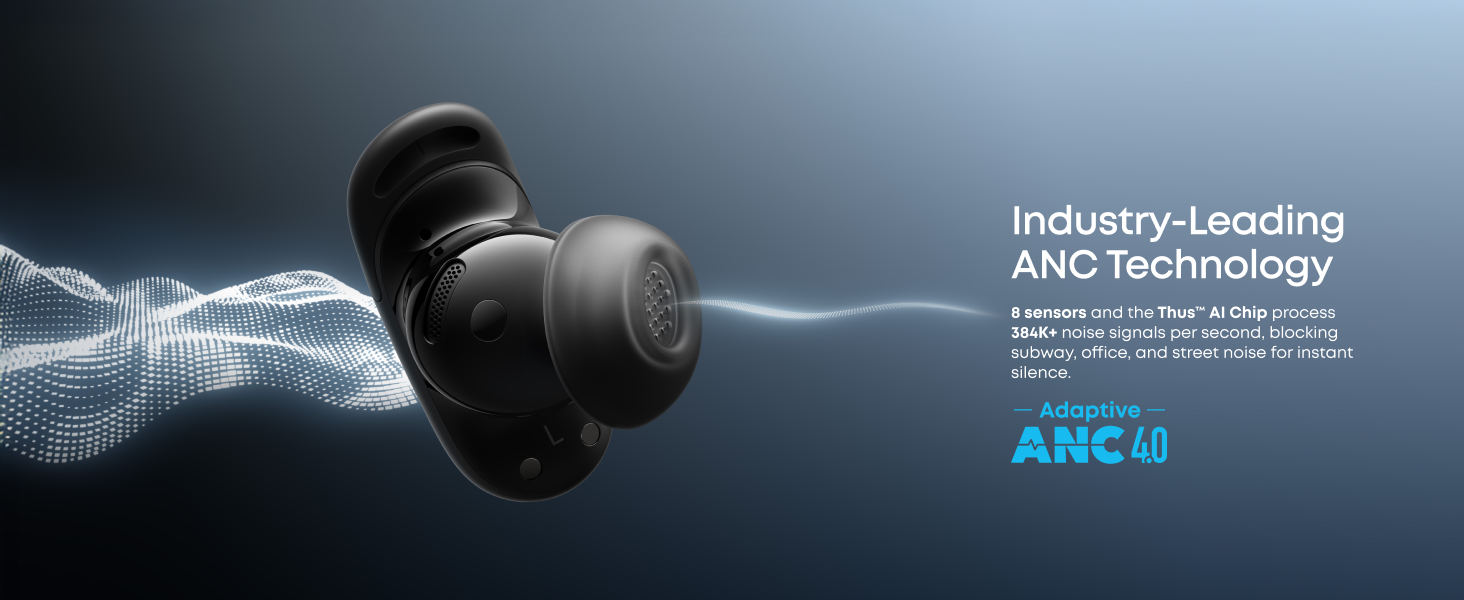 Industry-Leading ANC Technology