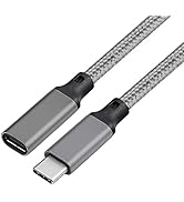 Tianle USB C Extension Cable 1m/3.3ft, USB 3.1 Gen2 10Gbps Type C Male to Female Thunderbolt 3 Ch...