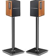 Perlegear Universal Speaker Stands for Surround Sound up to 22lbs - 28 Inch Bookshelf Speaker Sta...