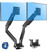 MOUNTUP Dual Monitor Mount Fits Max 39'' Screen, Ultrawide Dual Monitor Desk Mount Hold 4.4-33 lb...