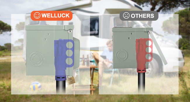 50 amp generator inlet box