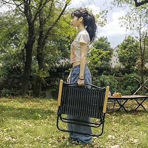 this camping beach chair ensures ultra-lightweight portability without compromising durability