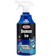 CarPlan Demon Ice 34 fl Oz (1L) - Prevents Overnight Freezing