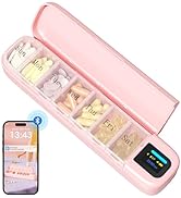 Daviky Automatic Pill Dispenser, Smart Pill Organizer with Alarm, Pill Box 7 Day with APP, Weekly...