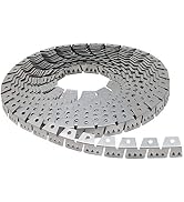 20ft Upholstery Metal Flexible Tack Strip Supplies, Curve Ease Grip for Furniture, Chairs, Sofa