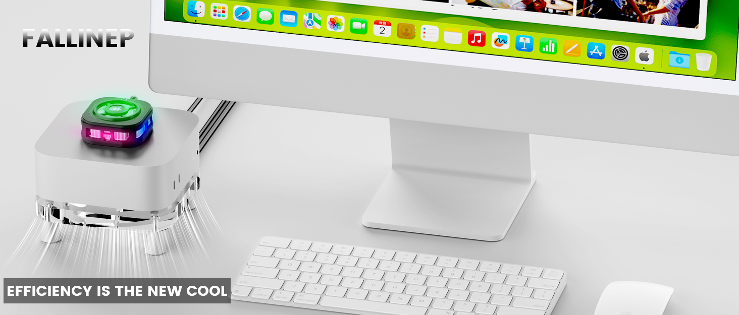 mac mini M4 Pro stand accessories mount cooling Cooler Acrylic Desktop Holder Magnetic