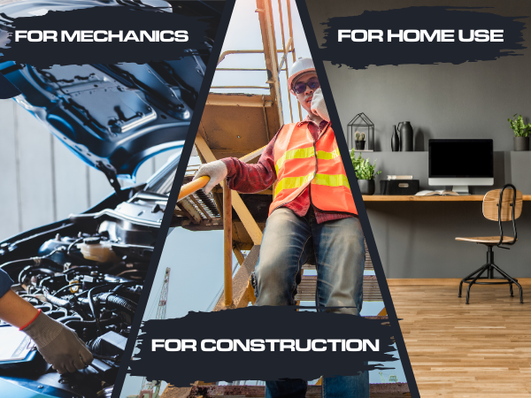 use cases for zip ties construction mechanics and home use