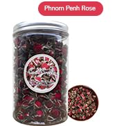 CoolCrafts Dried Rose Buds Edible Rose Tea Fragrant Dried Flowers - Phnom Penh Rose