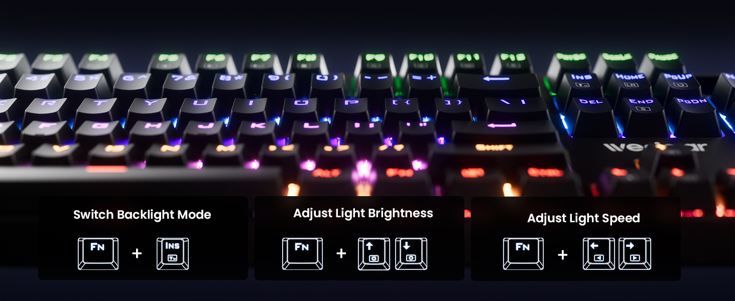 lighted keyboard