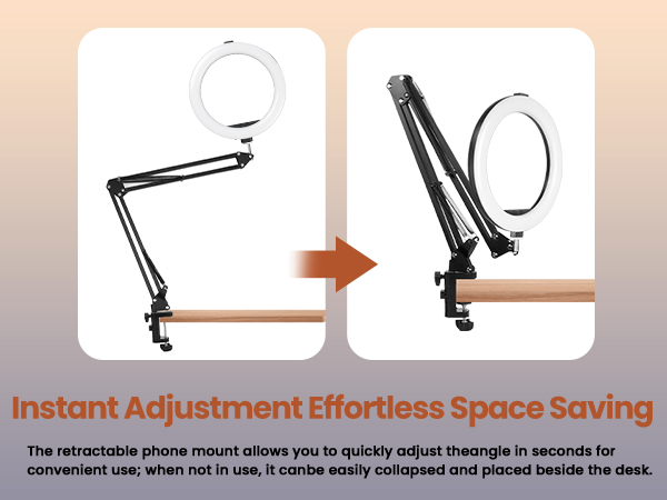 ring light with stand