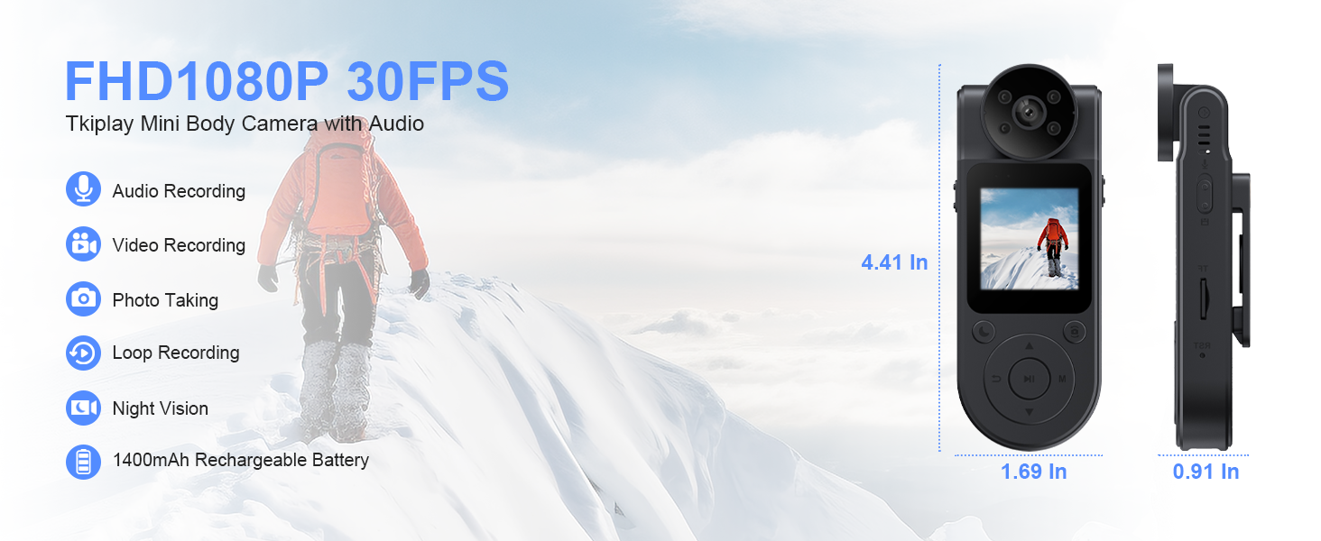 mini body camera