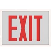 Lithonia Lighting TCE Commercial Steel Exit Sign (Pack of 1)