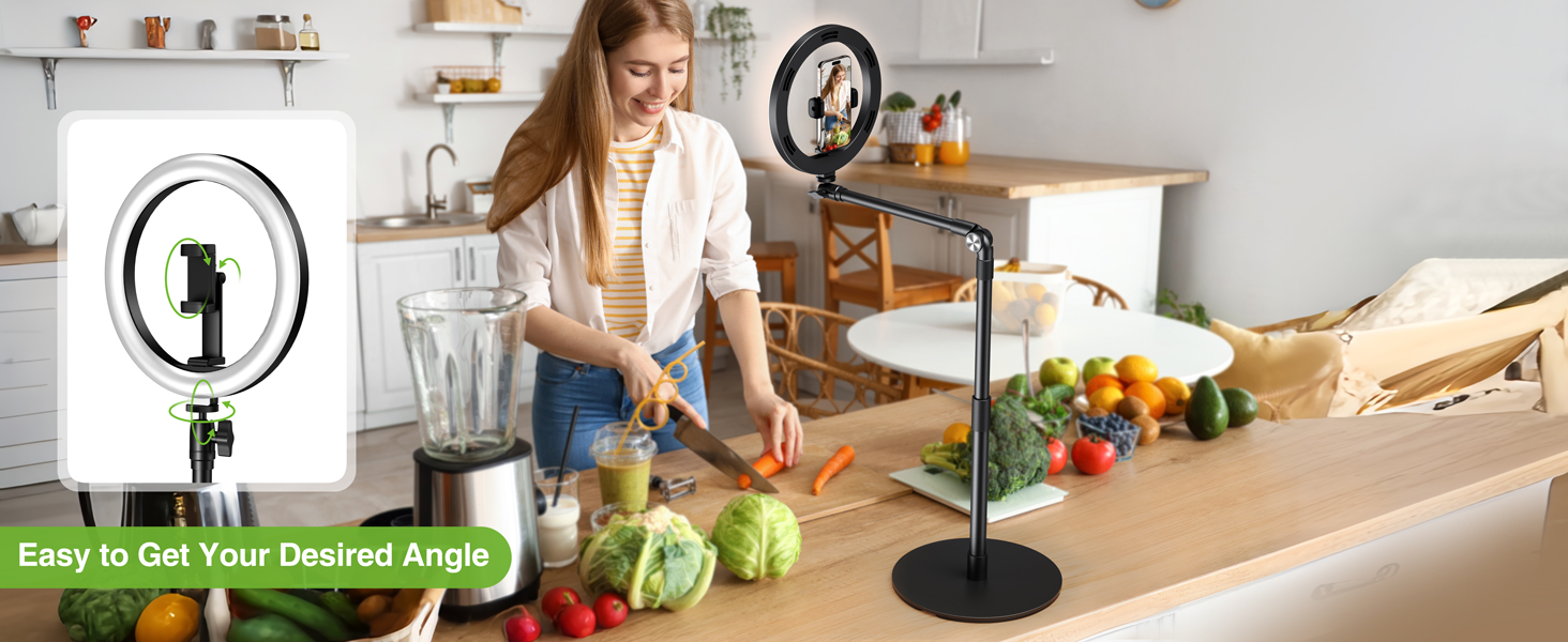overhead phone stand tripod for iphone