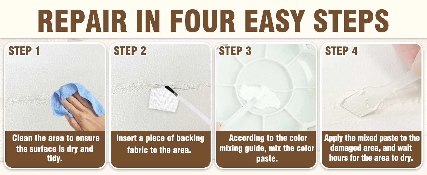 Leather Repair Kit for Furniture
