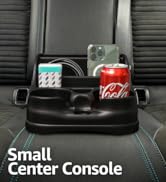 Small center console in use