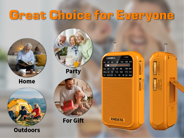 portable radio am fm