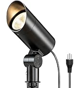 SUNVIE 30W Outdoor LED Spotlight 120V Waterproof Landscape Spotlights 3000LM Ultra Bright Spot Li...