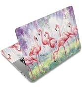 SUPERDANT Laptop Skin Sticker Flamingo Laptop Decals Personalized Universal Notebook Computer Wra...