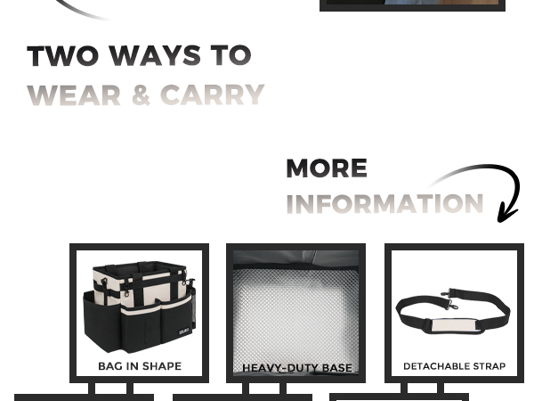 Compact Wearable Cleaning Caddy