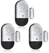 Sanjie Door Alarms When Opened,Door Window Alarm Sensors for Kids Safety/Home Security/Pool/Garag...