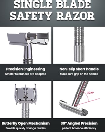 single balde safety razor