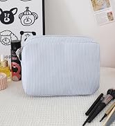 CALINNL 2pcs Makeup Bag Travel Toiletry Bag for Women Lightweight Make Up Bag Purse Organizer Pou...