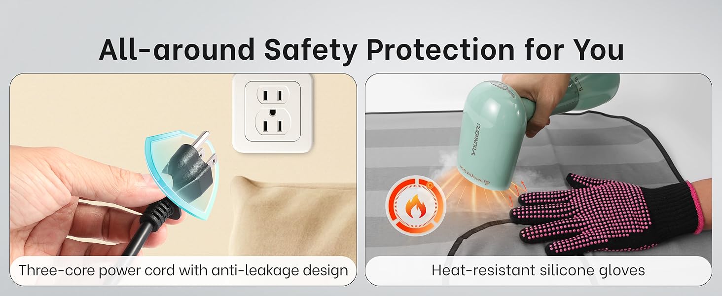 Steamer for Clothes, clothes steamer handheld,Portable Handheld Design Travel Steamer