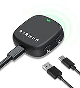 AIRHUG Gaming Microphone,Condenser USB Microphone, Noise Reduction with RGB Indicator, Mute Butto...