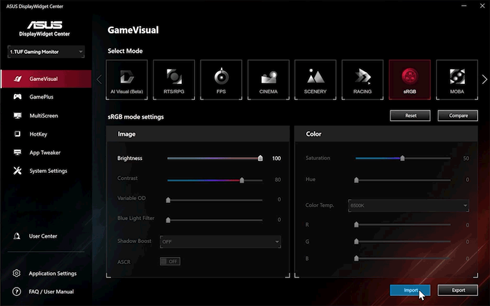 ASUS VG259QM5A Gaming Computer Monitor