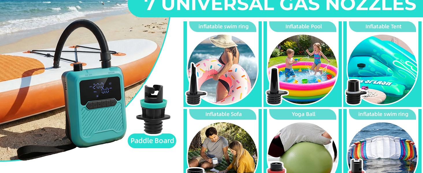 paddle board pump