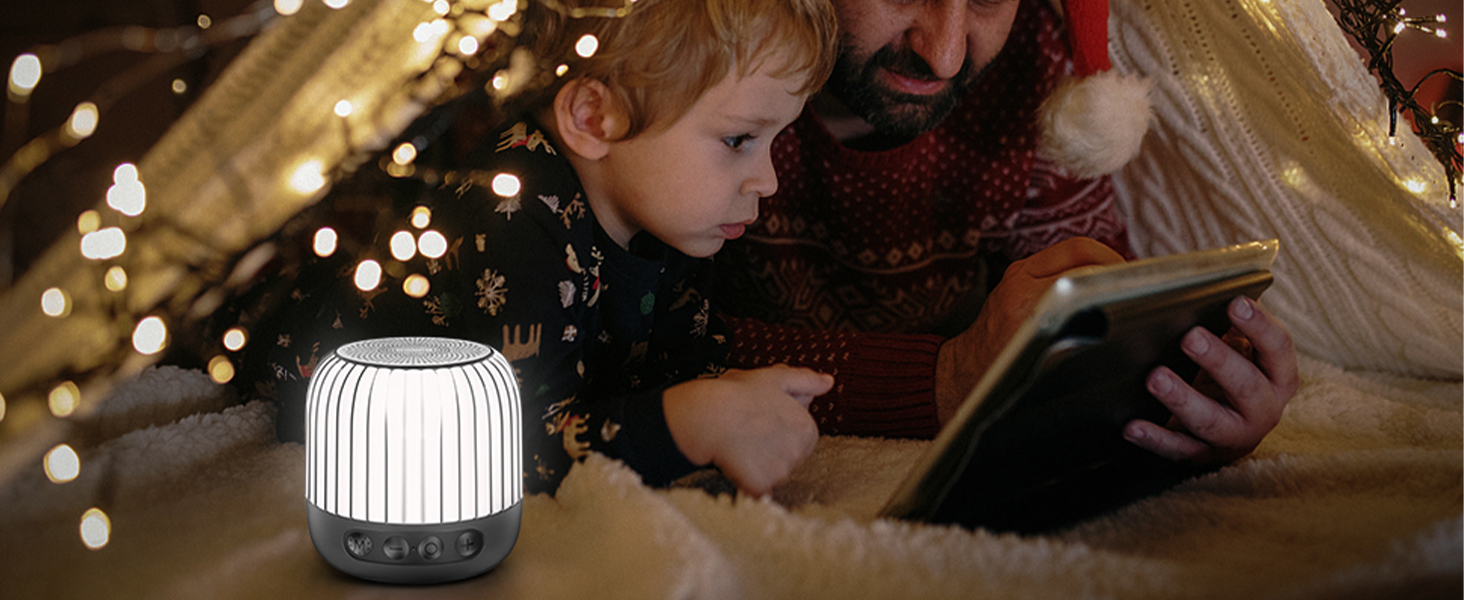 Night Light Bluetooth Speaker