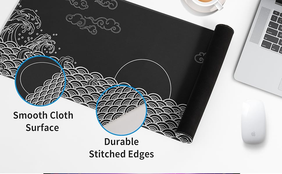 Durable Stitched Edges Smooth Surface