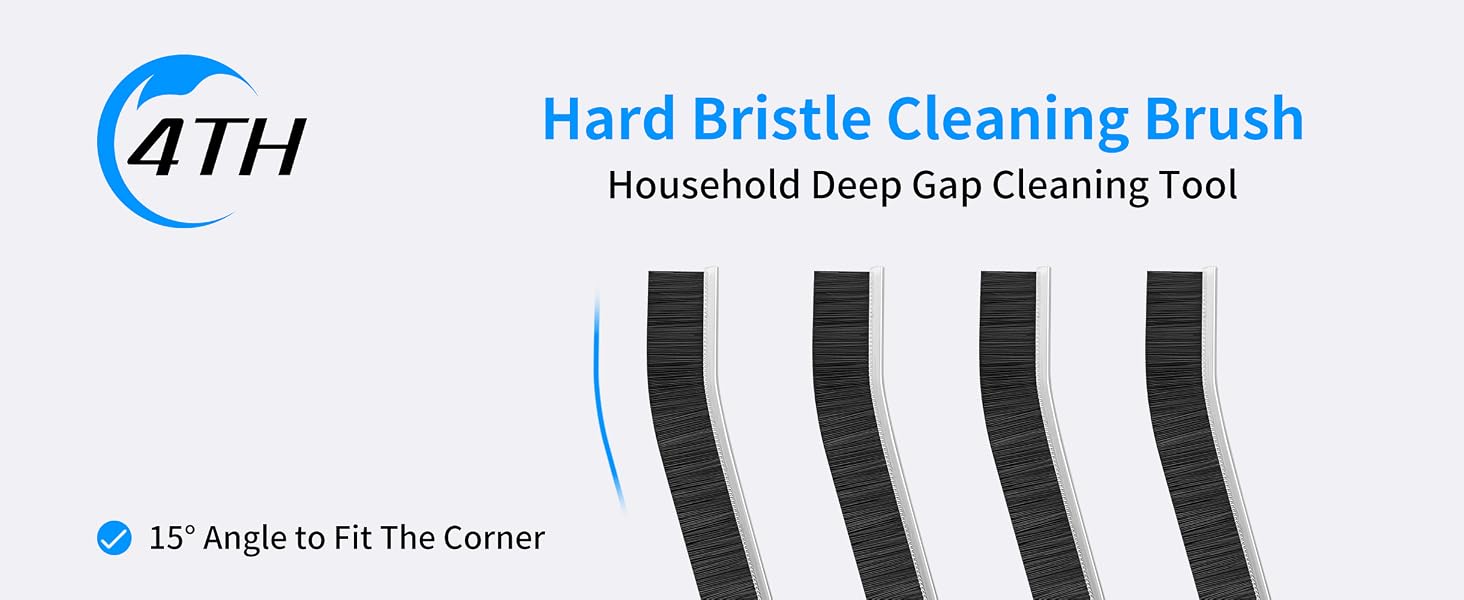 Hard Bristle Crevice Cleaning Brush