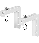 PUTORSEN Universal Projector Screen Ceiling Mount L-Brackets, Wall Hanging Mount 6 inch Adjustabl...