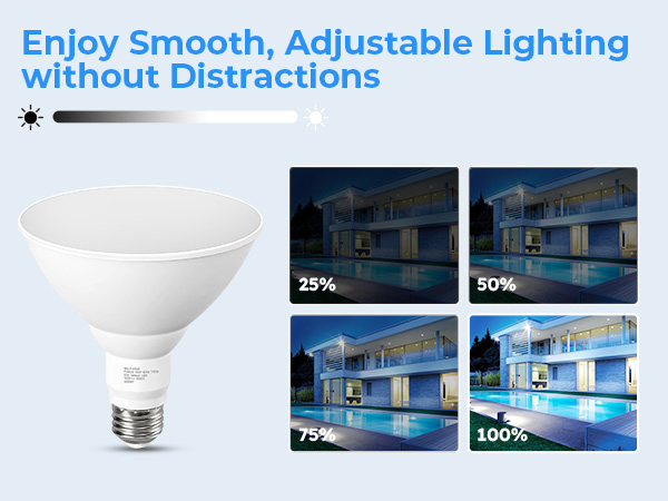 led flood light bulbs outdoor dimmable