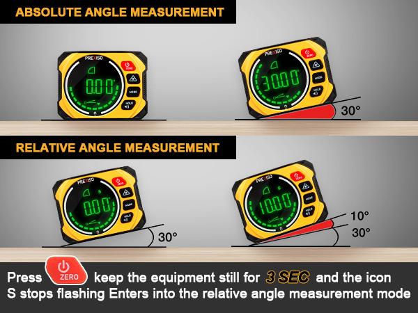 magnetic angle gauge